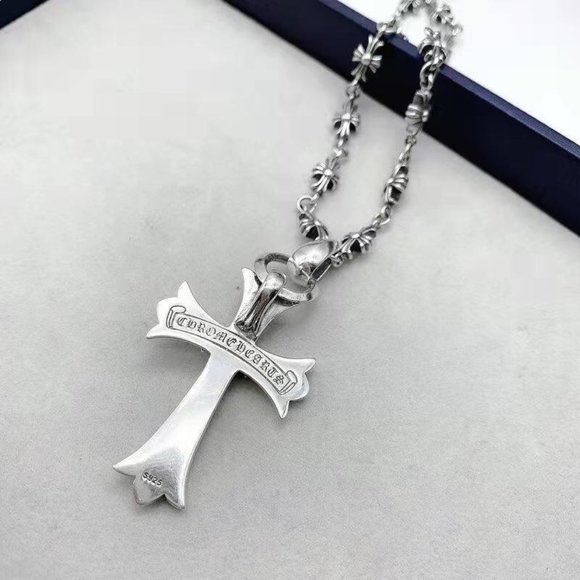極美品‌ CHROME hearts necklace Chrome Hearts Necklace With Pack Box Approximate size:26